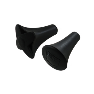 Para główek do pałki mażoretkowej BELTI GP1 czarne