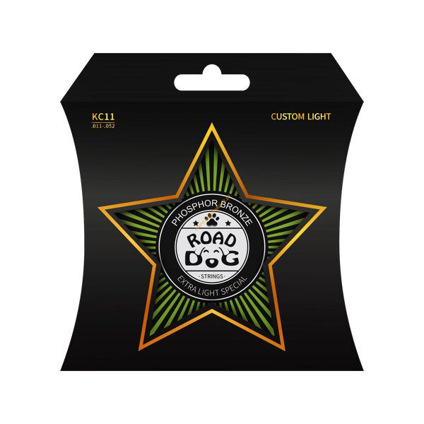 Struny do gitary akustycznej ROAD DOG KC11