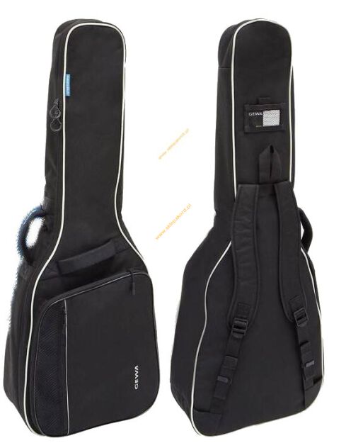 POKROWIEC NA GITARE AKUSTYCZNĄ czarny Economy 12 Line  GEWA
