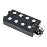 Przetwornik do gitary basowej MEC MM-Style MC-4 Brushed BK Ch - 3