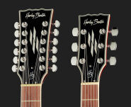 Gitara elektryczna Harley Benton DC-Custom 612 Cherry - 4