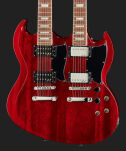 Gitara elektryczna Harley Benton DC-Custom 612 Cherry - 5