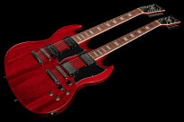 Gitara elektryczna Harley Benton DC-Custom 612 Cherry - 7
