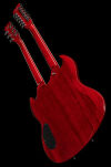 Gitara elektryczna Harley Benton DC-Custom 612 Cherry - 12