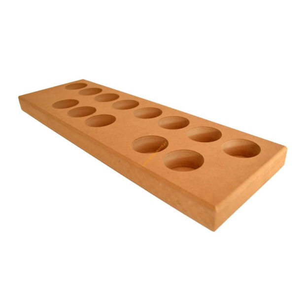 Bum Bum - Stojak drewniany na 13 rurek