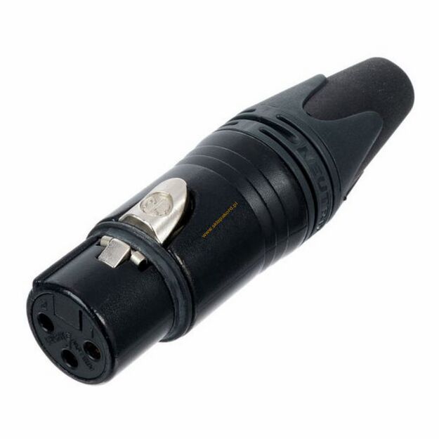 Wtyk żeński Neutrik NC3FXX-B