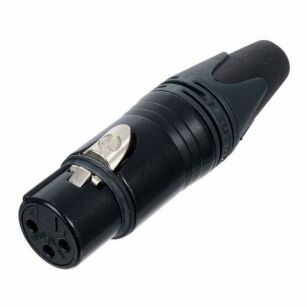 Wtyk żeński Neutrik NC3FXX-B