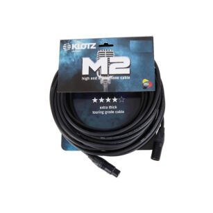 Kabel KLOTZ M2 XLR-XLR 10m czarne