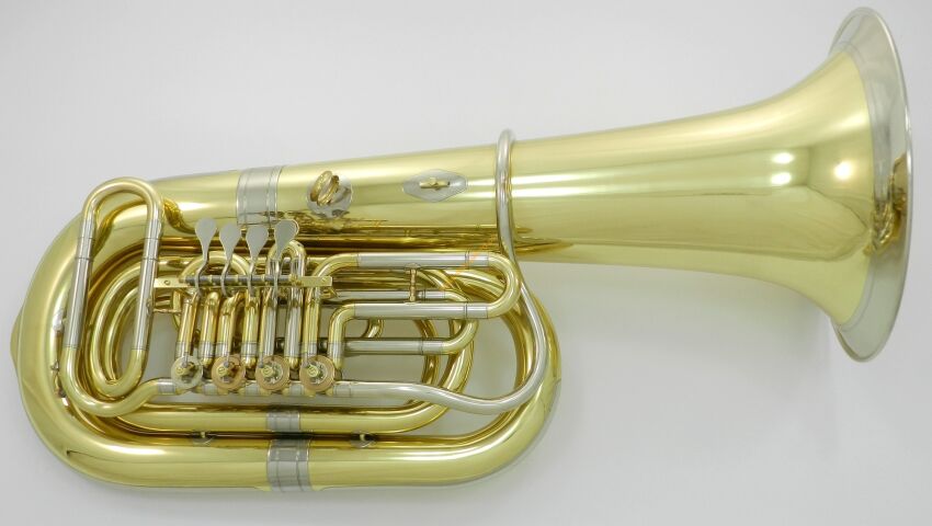 Tuba Bb Bohland & Fuchs Po kapitalnym remoncie (DR22-238)