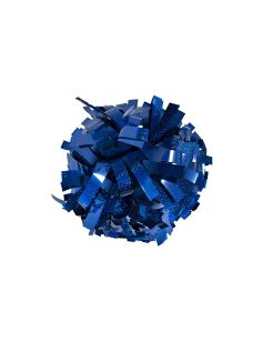 Pompon Holographic ROYAL BLUE niebieski 35 cm (6")