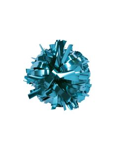 Pompon Metallic TEAL turkusowy 35 cm (6")