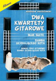 Książka Dwa kwartety gitarowe M. Drożdżowski