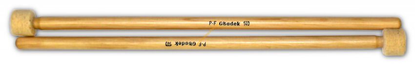 Pałki perkusyjne do talerzy GŁADEK PF140 filc