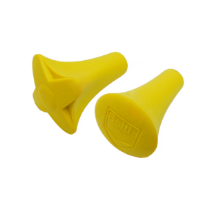 Para główek do pałki mażoretkowej BELTI GP1 żółte