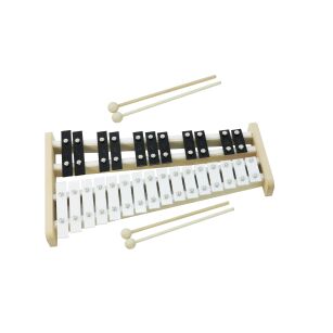 Dzwonki chromatyczne 27-tonowe AKORD + 4 pałki