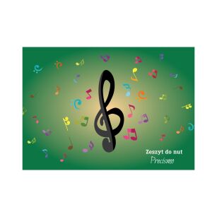 Zeszyt nutowy PRECISMO A5 32 strony