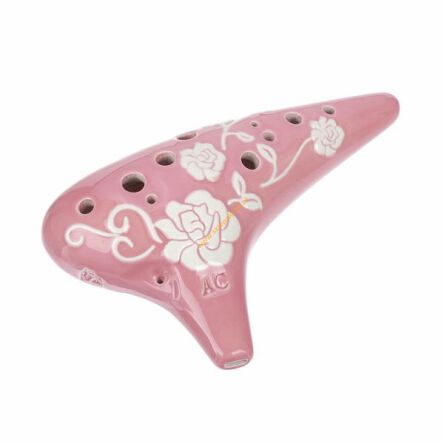 Okaryna Thomann 12H Ocarina C3 Roses pink