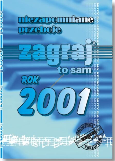 Książka - Przeboje Zagraj to Sam 2001