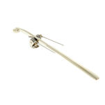 Klapka wodna uniwersalna długa 13cm kompletna  - 2