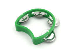 Tamburyno - Kids Plastikowe Zielone KERA TW-4