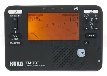 Metro-tuner Korg TM-70T stroik z transpozycją