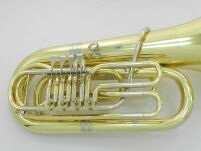 Tuba LBB 701 Josef Lidl Brno Pokrowiec + Ustnik DR25-087 - 4