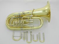 Tuba LBB 701 Josef Lidl Brno Pokrowiec + Ustnik DR25-087 - 14