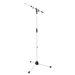 Statyw mikrofonowy biały K&M 210/9