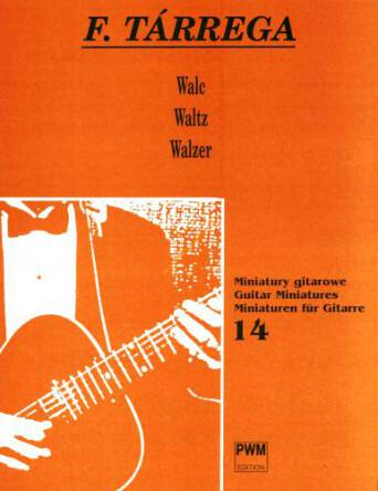 Książka - Walc MG 14, Tarrega na 2 gitary