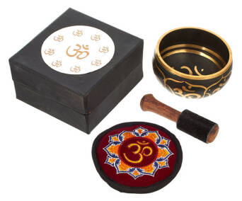 Misa tybetańska Thomann Tibetan Singing Bowl Box Set L