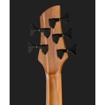 Gitara basowa 5 strunowa Harley Benton MSB-5 Black Flame Burl - 7