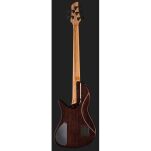 Gitara basowa 5 strunowa Harley Benton MSB-5 Black Flame Burl - 3