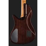 Gitara basowa 5 strunowa Harley Benton MSB-5 Black Flame Burl - 5
