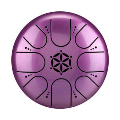 Tongue Drum Lotus Children drum 5" 8 ton Hluru TCT8-5-Lavender