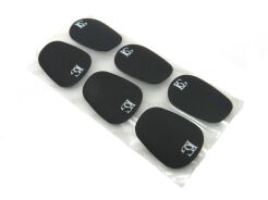 Guma na ustnik BG A10L 0.8mm duża czarna large kpl