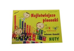 Książka Bum Bum Rurki - Najłatwiejsze piosenki - Nuty