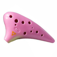 Okaryna C-dur 12D-001 Różowa