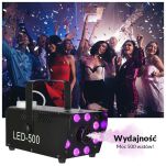 LIGHT4ME FOG 500 LED wytwornica dymu mgły na pilota - 9