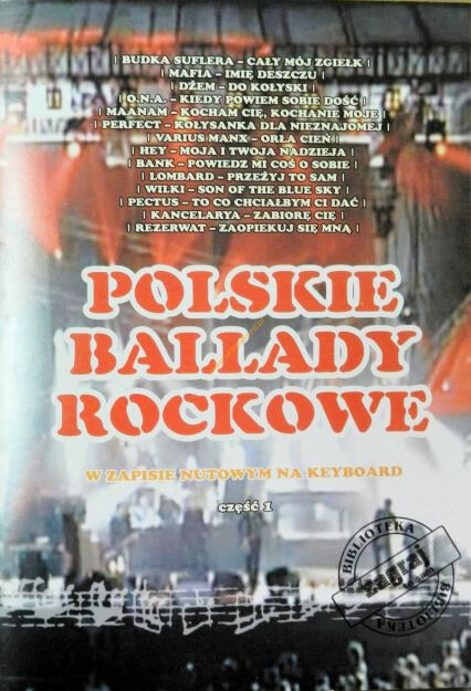 Książka - Polskie Ballady Rockowe I
