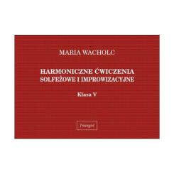 Książka Harmoniczne ćwiczenia solfeżowe i improwizacyjne, kl. V