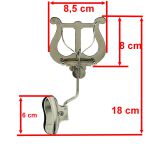 Lirka Puzon RMB duża 2 docisk na czarę nikiel - 4