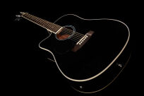 Gitara e-akustyczna Harley Benton D-120CE-LH BK - 3