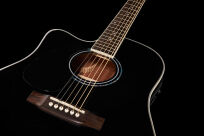 Gitara e-akustyczna Harley Benton D-120CE-LH BK - 4