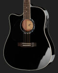 Gitara e-akustyczna Harley Benton D-120CE-LH BK - 11