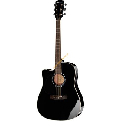 Gitara e-akustyczna Harley Benton D-120CE-LH BK