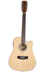 Gitara e-akustyczna Harley Benton D-200CE-12NT