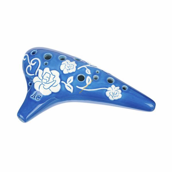 Okaryna Thomann 12H Ocarina C3 Roses blue