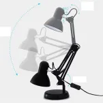 Lampka biurkowa składana LED czarna - 4