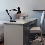 Lampka biurkowa składana LED czarna - 7