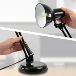 Lampka biurkowa składana LED czarna - 6